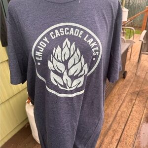 Bella Canvas Grey Blue Short Sleeve Tee